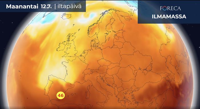 Suomessako muka kuuma? Tänään hätyytellään Euroopan kaikkien aikojen  lämpöennätystä: 