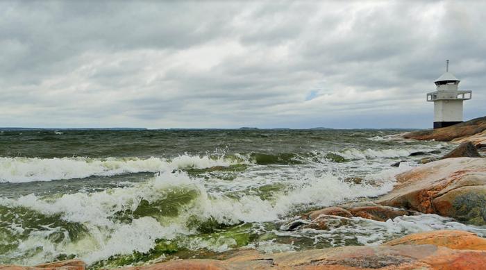 Tuulista on länsirannikolla.