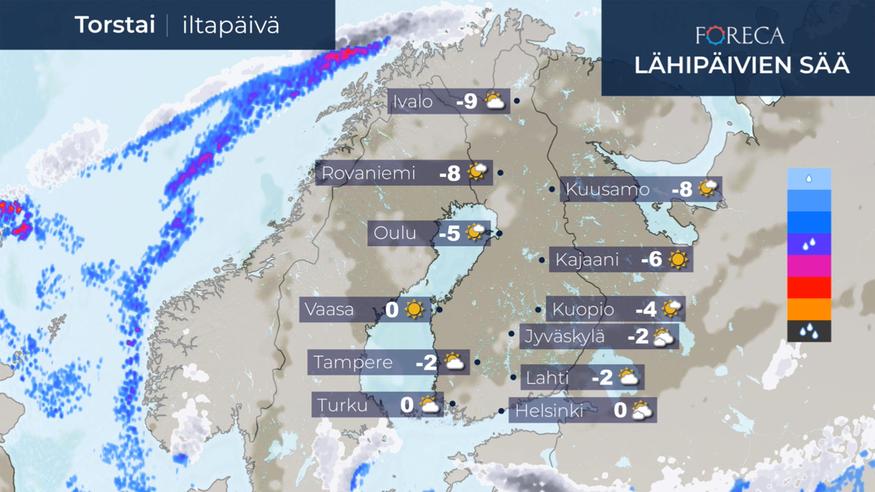 Kylmä ja laajalti selkeä sää jatkuu - Forecan sääuutiset ja blogi - Foreca .fi