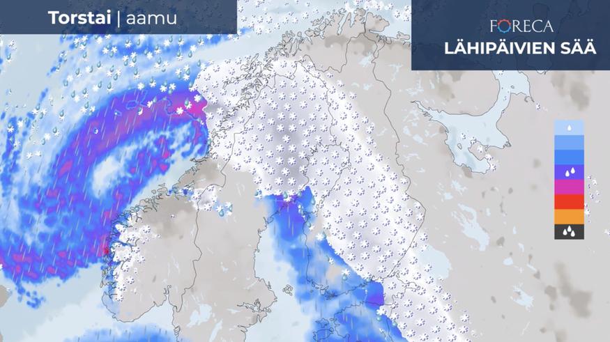 Yli 35 pakkasastetta taas mahdollista – lumipyry iskee, perässä tulee vettä! Katso myös joulun ennuste